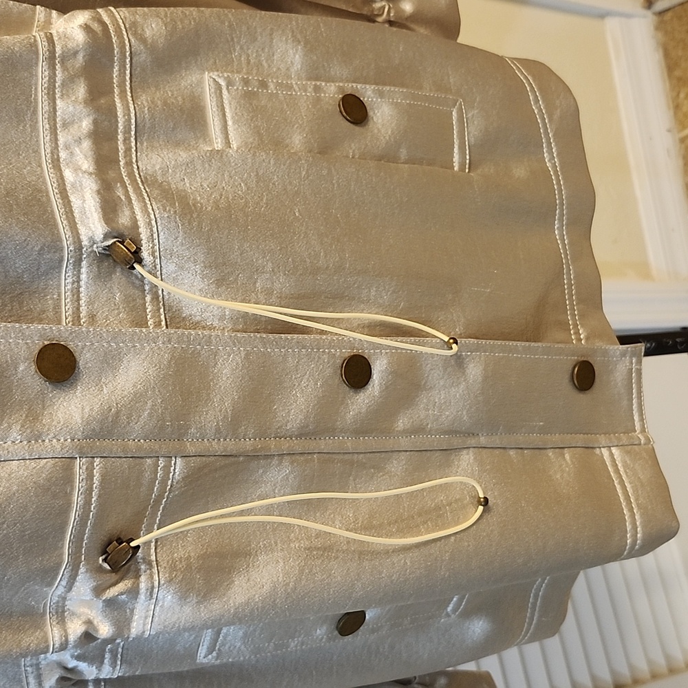 Doncaster Metallic Silver Utility Jacket - image 6